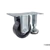 プレート式 アジャスター付キャスタ