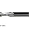 超硬ソリッドエンドミル(2枚刃)