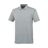 半袖ポロシャツ 銀