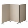 吸音パーテ 3連ベージュ