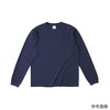 オーガニックコットンロングスリーブTシャツ(リブ有)
