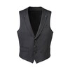 襟あり 男性用ベスト 黒系