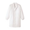 襟あり/長袖 男性用調理衣 ホワイト