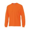 DRY202 ドライタッチ長袖Tシャツ オレンジ