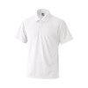 DRY400 ドライタッチ半袖ポロ ホワイト
