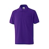 VP226 綿混ちょうちん袖ポケ付ポロ バイオレット