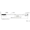 長尺リード付温度センサ