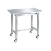 ステンレス作業台(移動式)