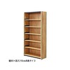 TW メラミン木棚5段付きセット