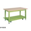 重量作業台ペダル昇降移動式
