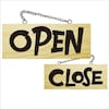 木製サイン 小横イタリアンOPEN/CLOS