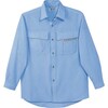 長袖シャツ 46504 ソフトブル−
