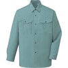 長袖シャツ 46904 ミストグリ−ン