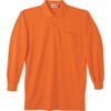 長袖ポロシャツ 90064 オレンジ