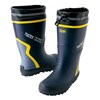 防寒ゴム長靴 先芯無し 反射材付き 胴太仕様