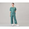 スクラブスーツ(ディスポタイプ上着・袖・裾カフ付)