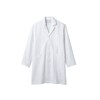 診察衣 メンズ 長袖S 白 71−681