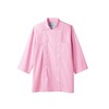 コックジャケット男女兼用 7分袖 ピンク 6−573