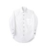 シャツ 男女兼用 長袖 白 BS2541−2