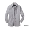 長袖シャツ 杢グレー
