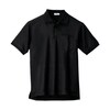 半袖ポロシャツ クロ