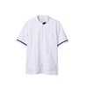 ジャケット メンズ 半袖 白/ネイビー 72−858