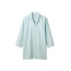診察衣 メンズ 長袖S ミント 71−687