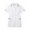 ナースジャケット 半袖 白/ネイビー 73−2419シリーズ
