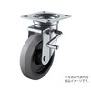 Jシリーズ JB型キャスター 自在車プレート式(ダブルストッパー付)
