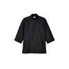 ユニセックスコックシャツ ブラック FB4552U−16
