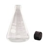 ネジ付き三角フラスコ(キャップ付)