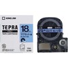 テプラ PROテープ マグネット青色18mm黒文字