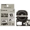 テプラ PROテープ 白マグネット18mm黒字×5