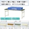 【軽量作業台折りたたみタイプ】固定式