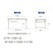 【軽量作業台折りたたみタイプ】固定式
