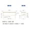 【軽量作業台300シリーズ】高さ調整固定式/高さ600−900mm