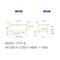 【軽量作業台300シリーズ】高さ調整固定式/高さ600−900mm