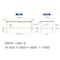 【軽量作業台300シリーズ】高さ調整固定式/高さ600−900mm