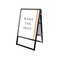 ブラックバリウススタンド看板LED