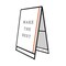 ポスターグリップスタンド看板