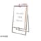 フラットオープンスタンド看板 パンフレットケース付