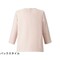 七分袖ブラウス ピンクベージュ