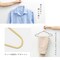 すべり落ちにくいハンガー10本組