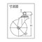 ねじ込み式 自在 キャスター エラストマー