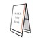 ポスターグリップスタンド看板 屋外用