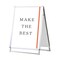 ポスターグリップスタンド看板 屋外用