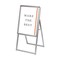 ポスターグリップスタンド看板 屋外用