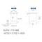 【軽量作業台150シリーズ】固定式