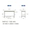 【軽量作業台300シリーズ】移動式/高さ900mm