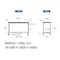 【軽量作業台300シリーズ】移動式/高さ900mm